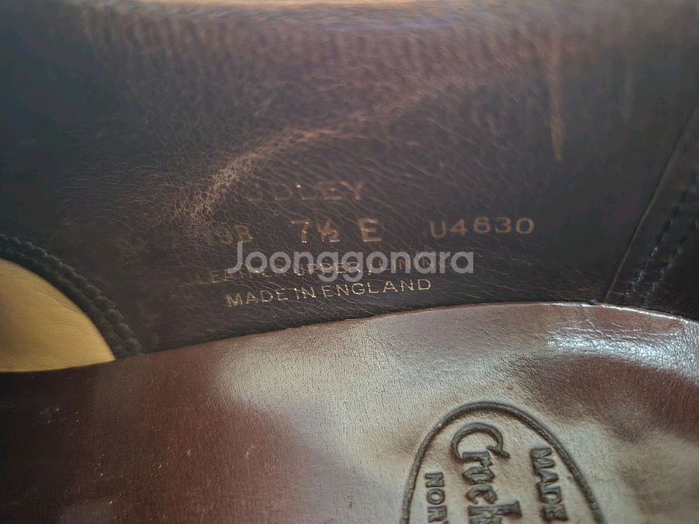 크로켓앤존스 오드리 다크브라운 7.5E--7