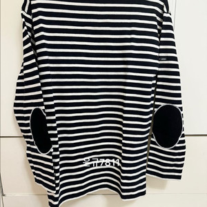 세인트제임스 패치 긴팔 티셔츠 블랙 T4