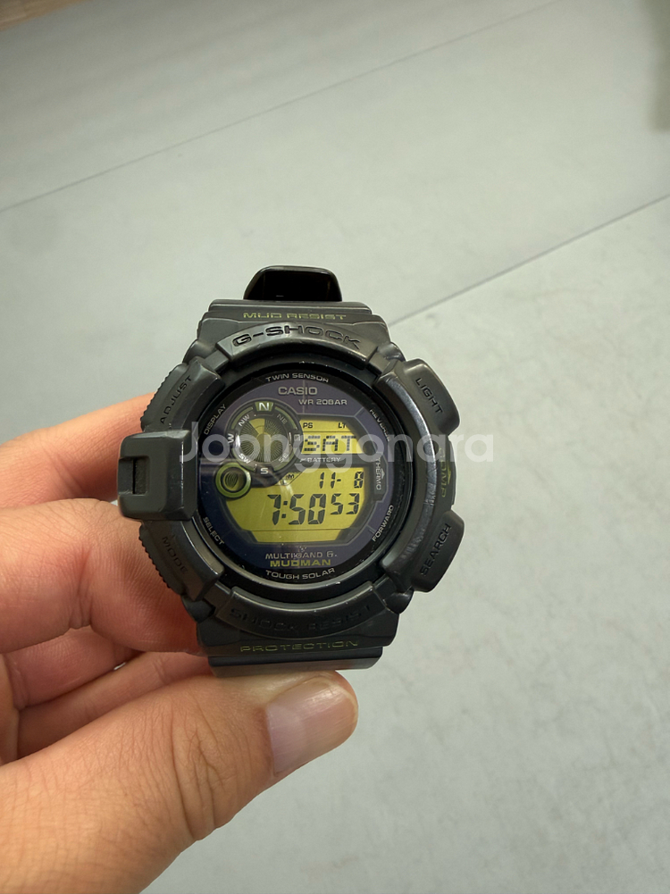 지샥 gw-9300 머드맨 전파 두더지 커스텀모델판매--0