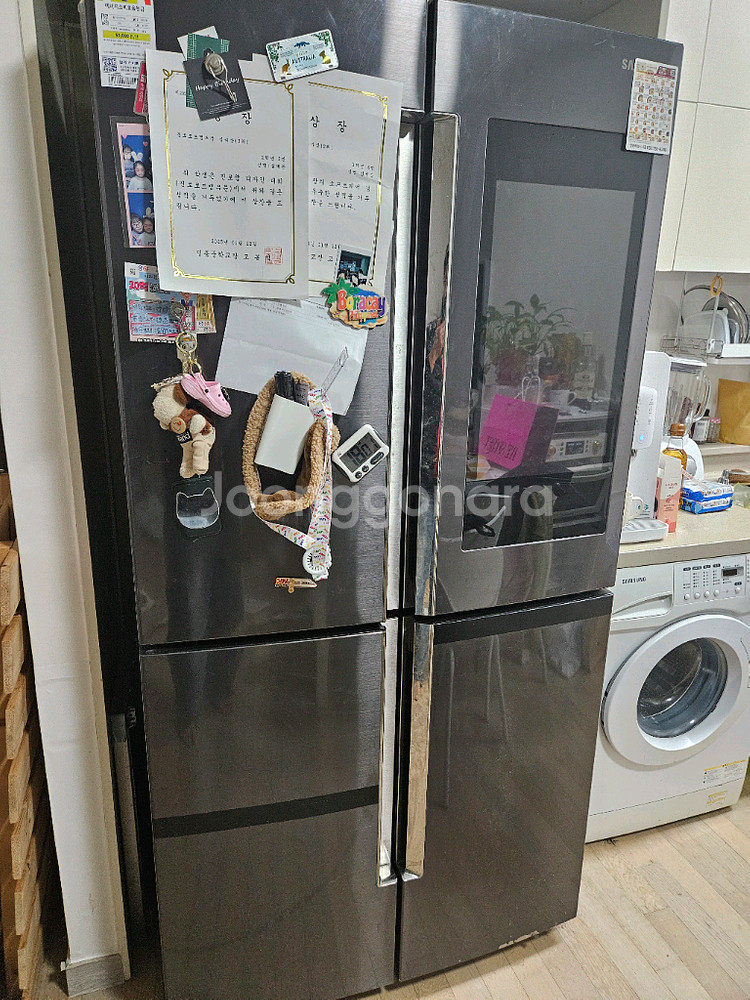 삼성 비스포크 패밀리허브 4도어 냉장고--0