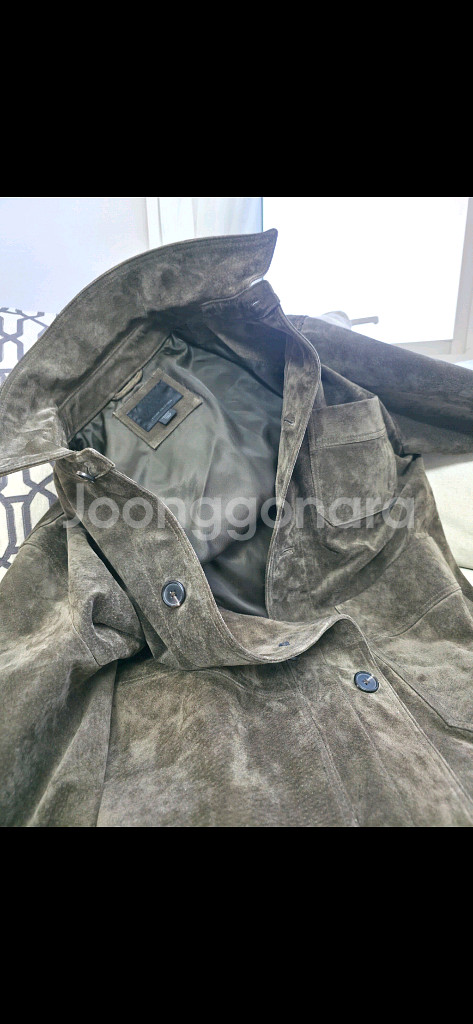 자라 리얼스웨이드 오버셔츠쟈켓--2