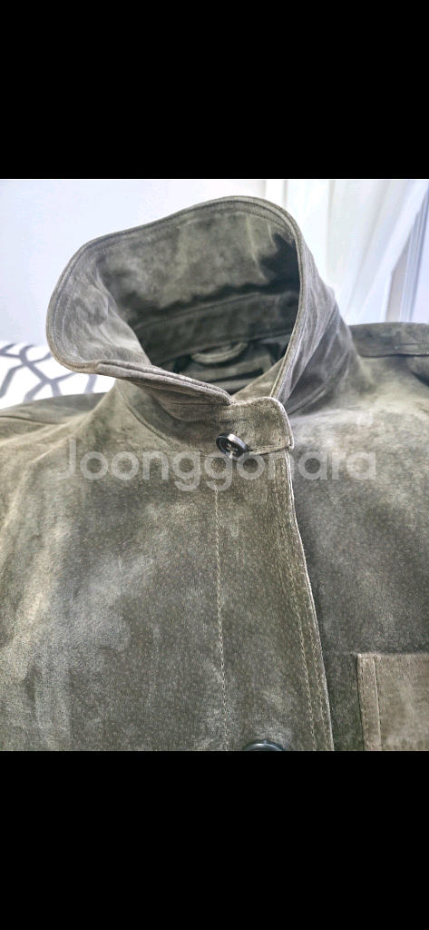 자라 리얼스웨이드 오버셔츠쟈켓--4