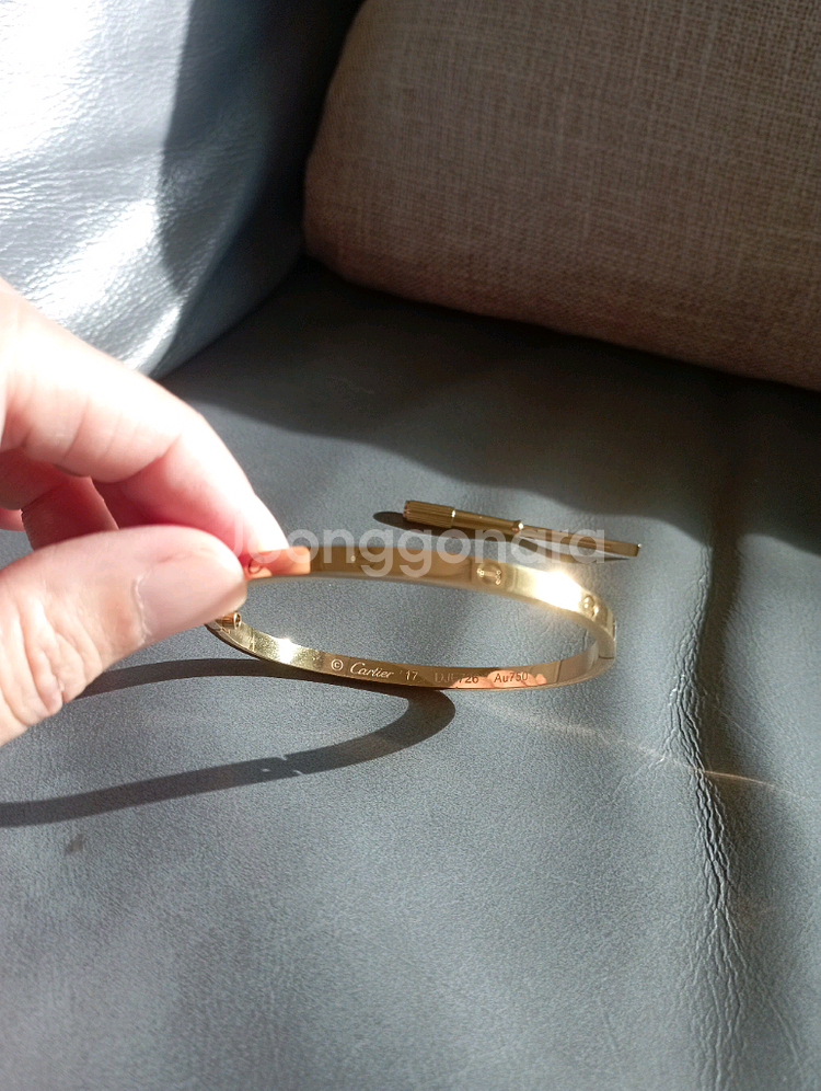 까르띠에 러브 팔찌 17호--2