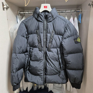 새상품급 한글택 95-M 스톤아일랜드 크링클랩스 패딩