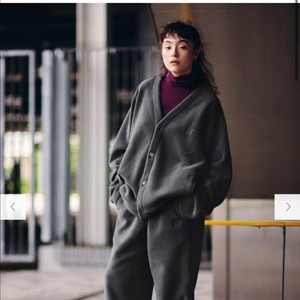 유니클로 니들스 가디건 그레이 XL