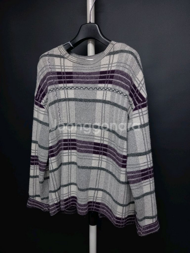 SJSJ 춘추동 알파카혼방 니트블라우스 F 44-77--2