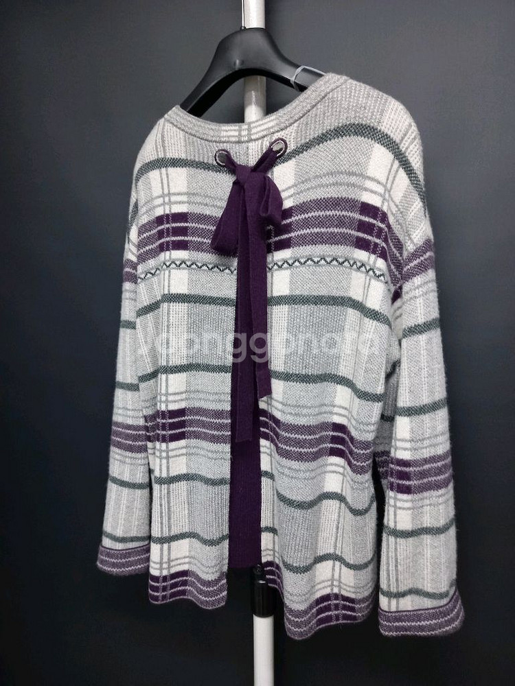 SJSJ 춘추동 알파카혼방 니트블라우스 F 44-77--4