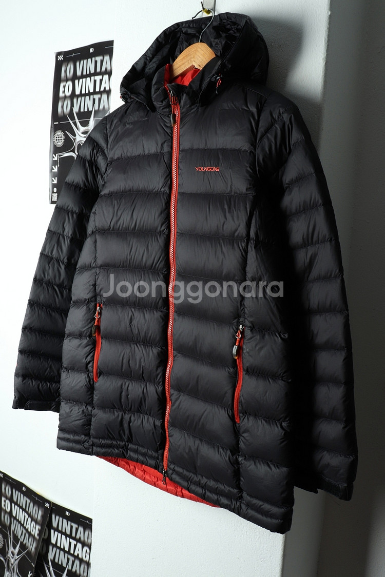 W(L) 영원아웃도어 패딩 점퍼자켓 덕다운 블랙 롱--0