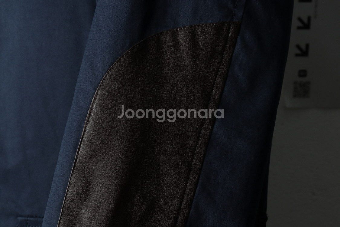 (L) 브랜드빈티지 패딩 점퍼자켓 펄스 덕다운 네이비--5