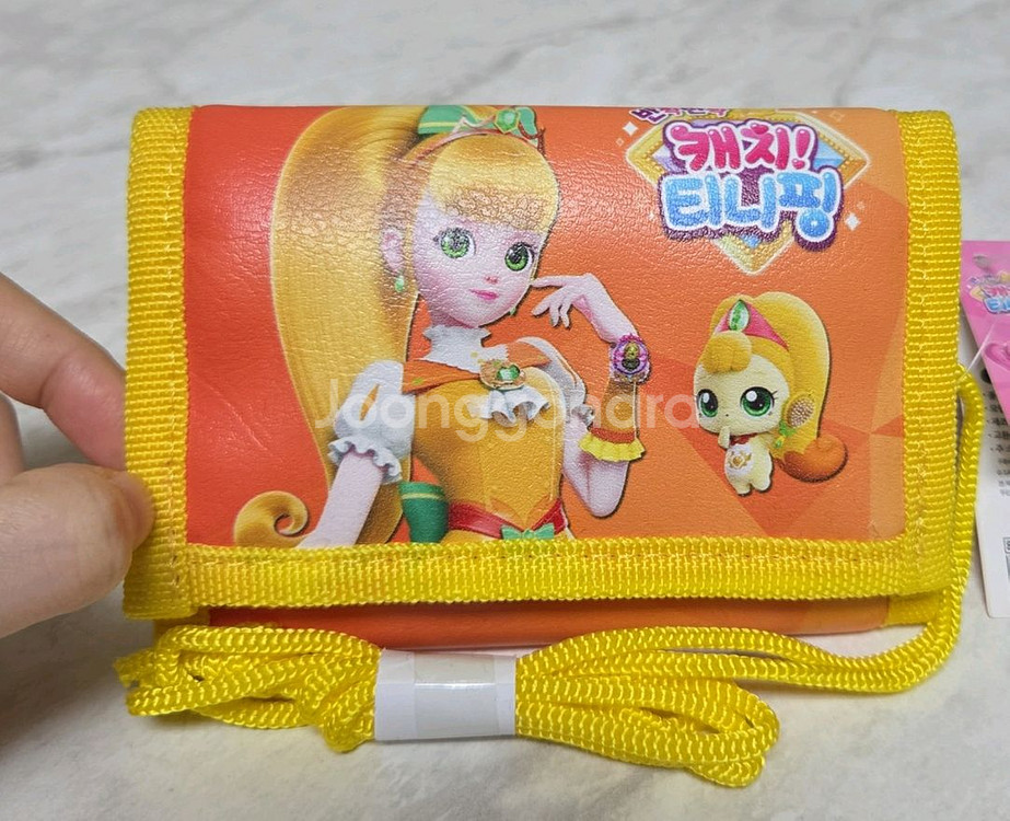 캐치티니핑 목걸이지갑 미사용새제품 팝니다.--0