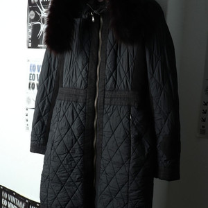 W(S-M) 브랜드빈티지 패딩 점퍼자켓 럭키슈에뜨 롱