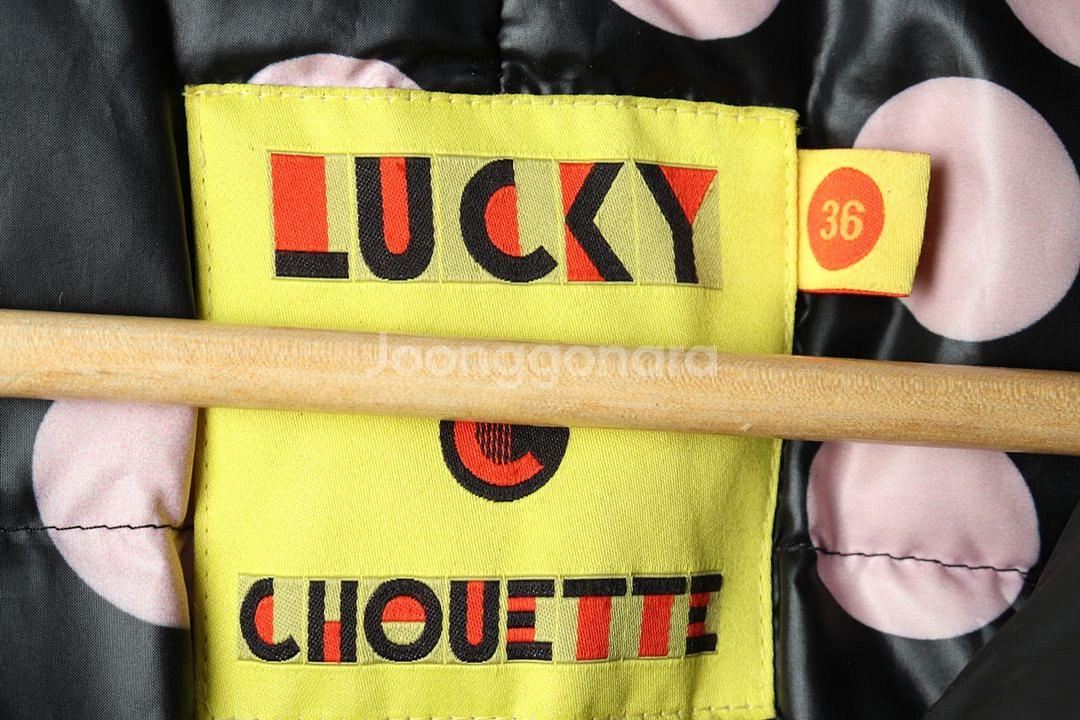 W(S-M) 브랜드빈티지 패딩 점퍼자켓 럭키슈에뜨 롱--6