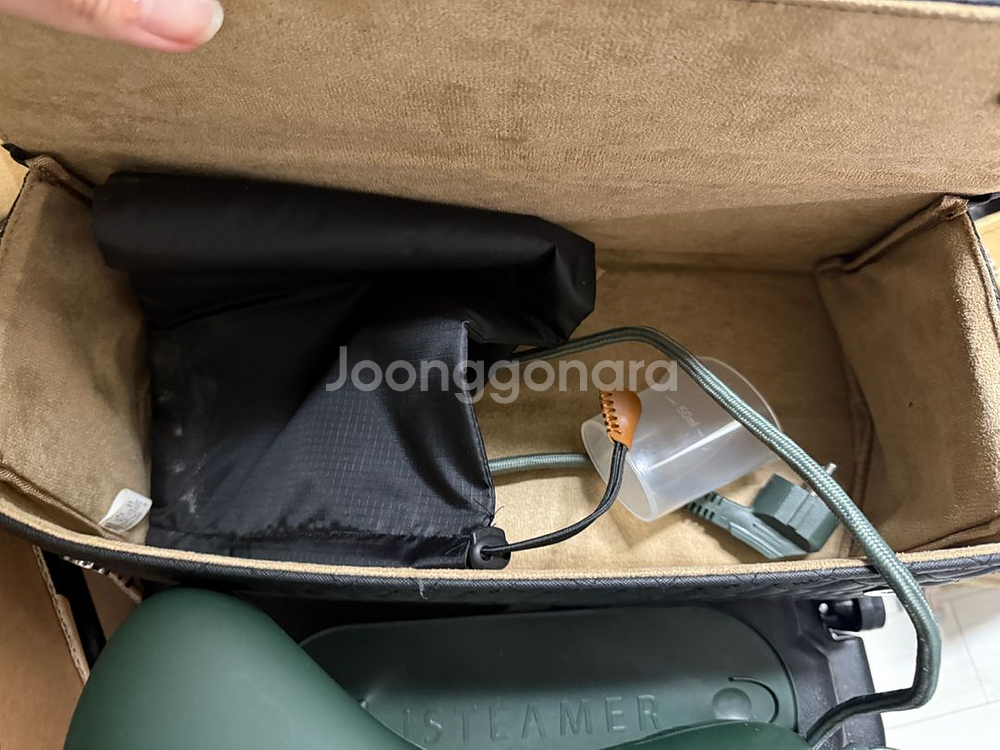 쿠진 아이스티머 스팀다리미 스팀 다리미 + 퀄팅 가방 , 에어스타일러 비트젯--1