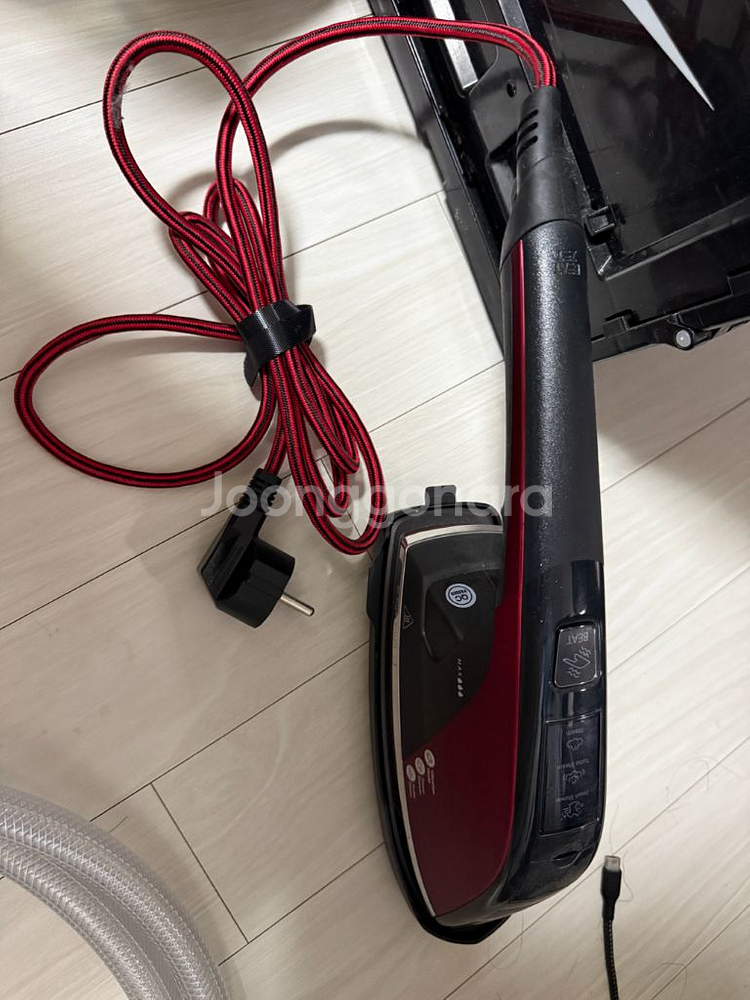 쿠진 아이스티머 스팀다리미 스팀 다리미 + 퀄팅 가방 , 에어스타일러 비트젯--2