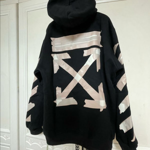 오프화이트 후드티 기모 xl 105