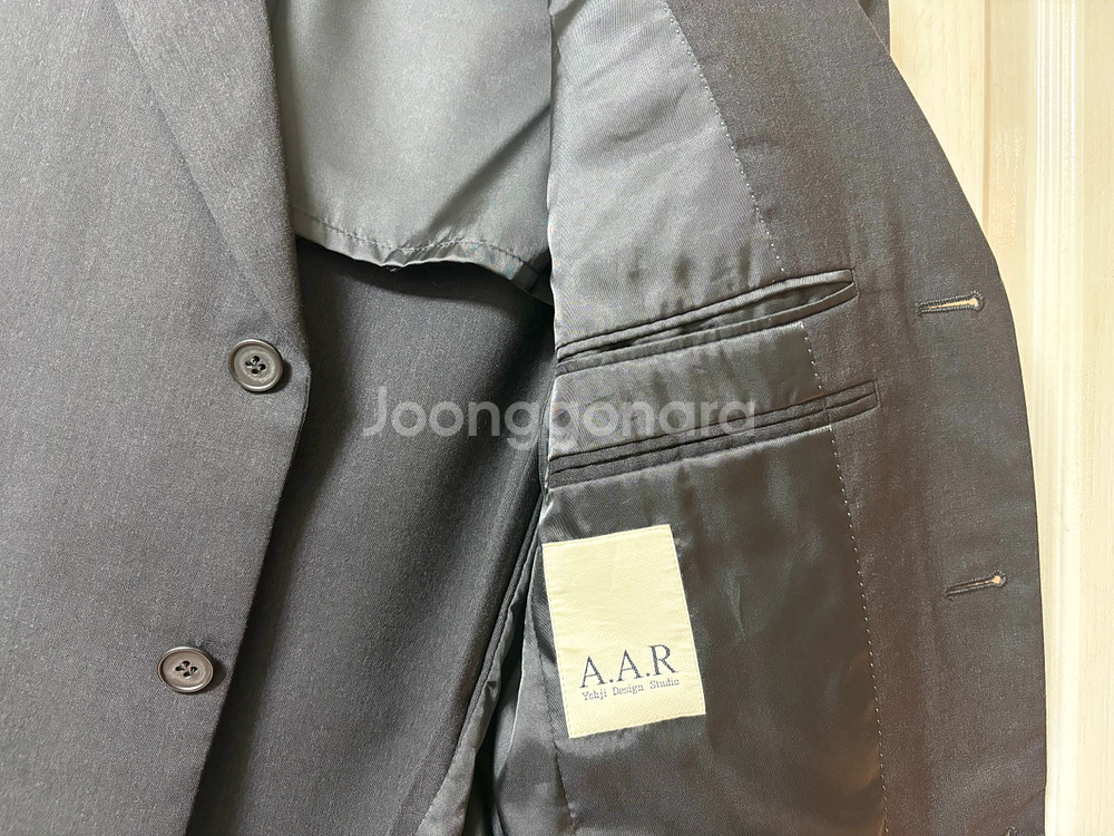 요지야마모토 A.A.R 울 블레이져 자켓--2