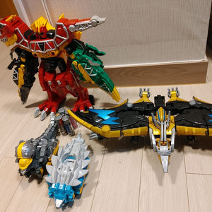 파워레인저 다이노포스 부품용 티라노킹. 프테라킹