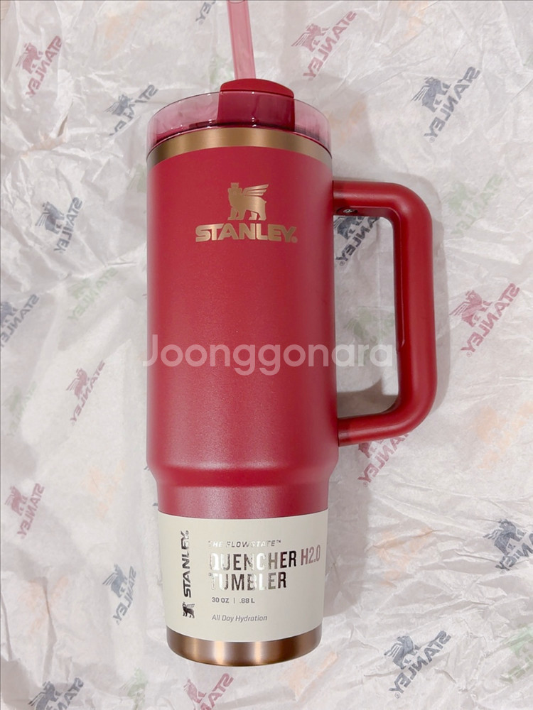 새상품) 스탠리 윈터컬렉션 한정판 포메그래니트 텀블러 887ml--0