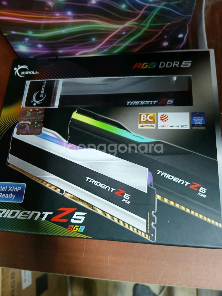 지스틸 DDR5 64GB 트리던트 Z5 메모리--0