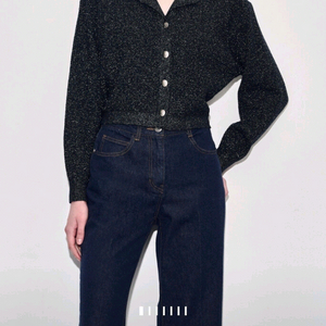 타임 캐시미어 블렌드 크롭 가디건 랑방 더캐시미어 마인