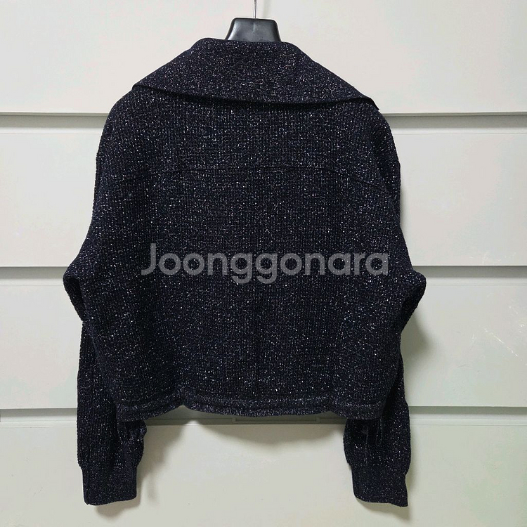 타임 캐시미어 블렌드 크롭 가디건 랑방 더캐시미어 마인--5