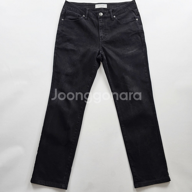 게스 청바지 흑청 스판 데님 사이즈30 R2891--1