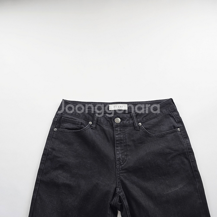 게스 청바지 흑청 스판 데님 사이즈30 R2891--2