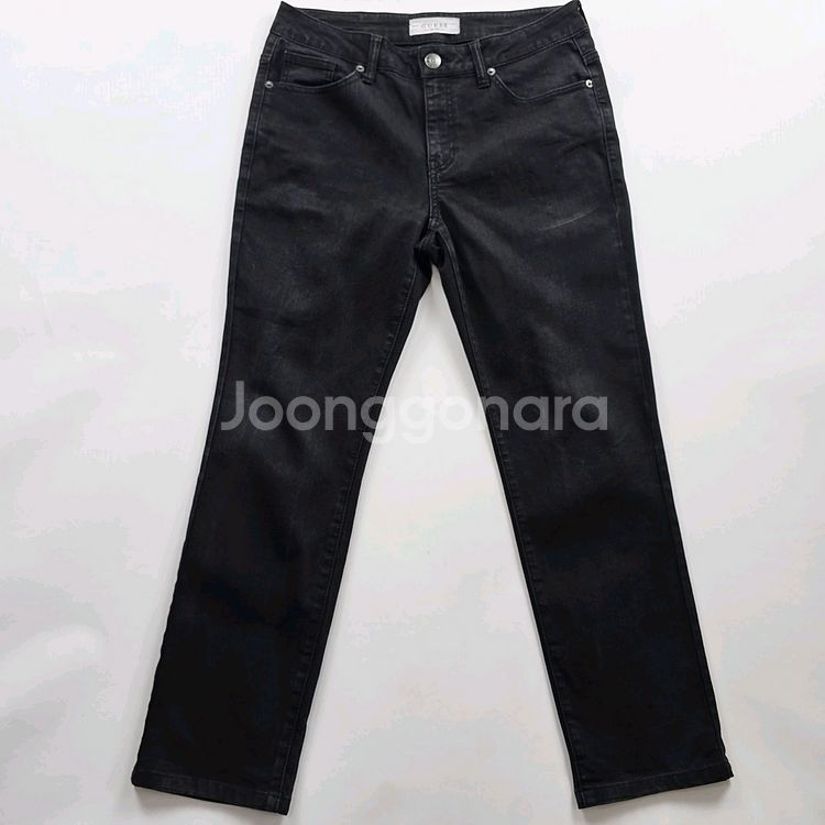 게스 청바지 흑청 스판 데님 사이즈30 R2891--0