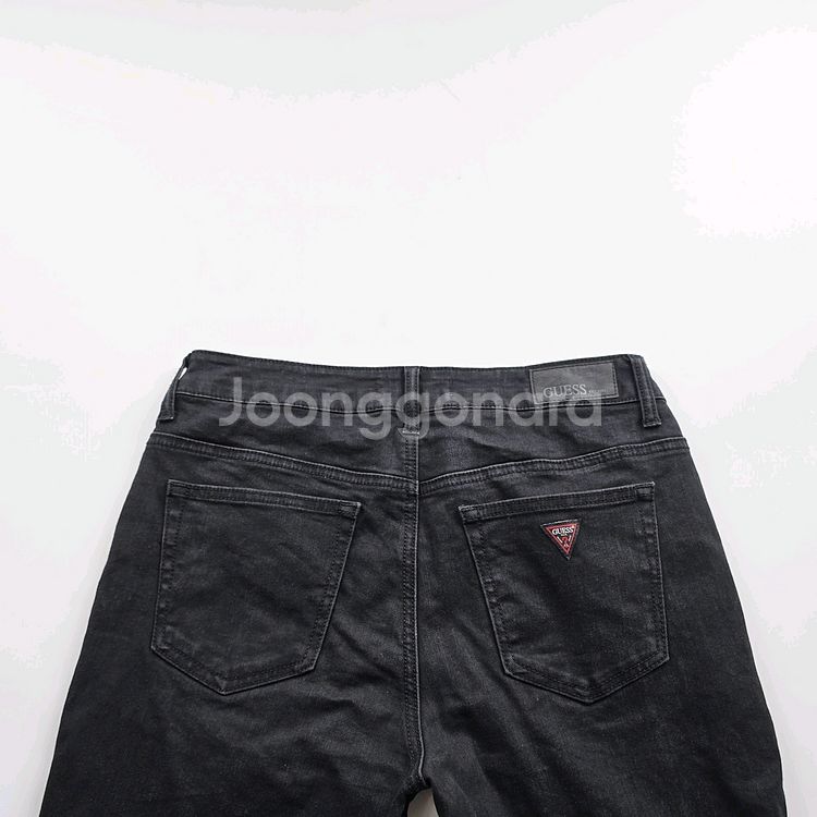 게스 청바지 흑청 스판 데님 사이즈30 R2891--3
