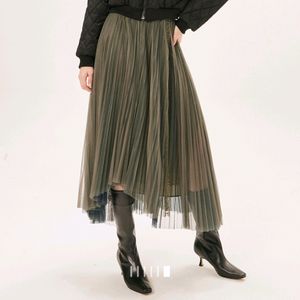 타임 로고 퀼팅 패딩 점퍼 랑방 마인 더캐시미어