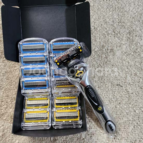 질레트 면도기 면도날(15개)--0