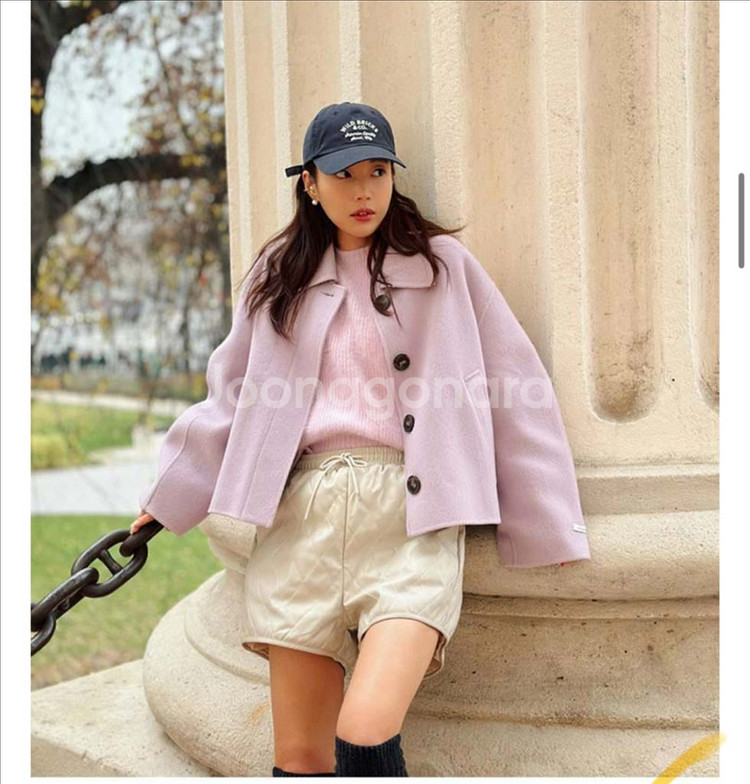 온앤온 핸드메이드 숏코트 66 새상품--4