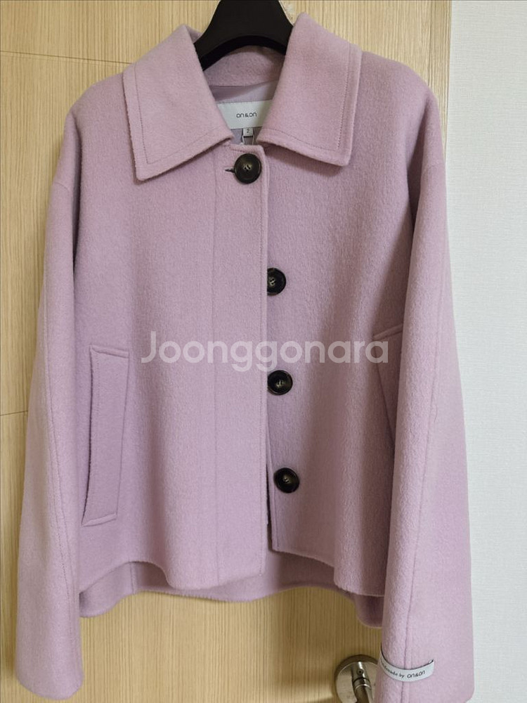 온앤온 핸드메이드 숏코트 66 새상품--8