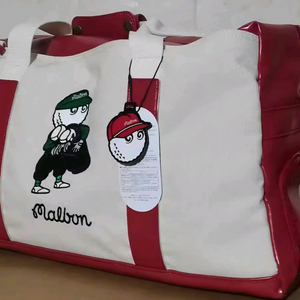 말본 보스턴백 레드색상 팝니다