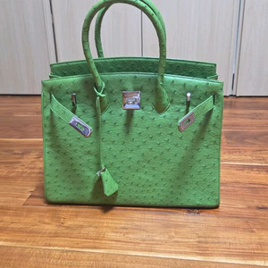 호미가 버킨 타조가죽 핸드백 이미지