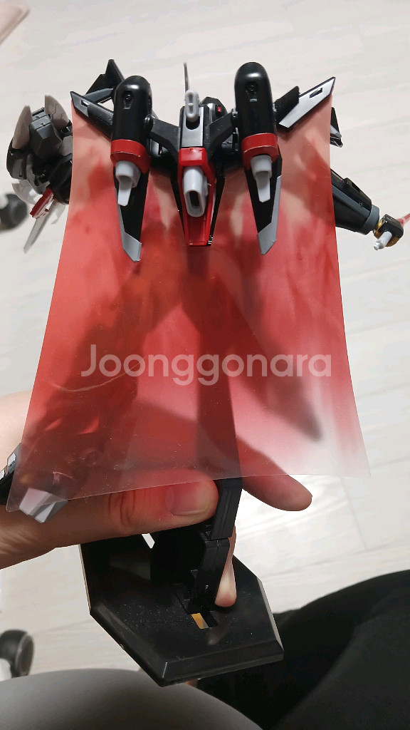 건담 프라모델 HG 블랙나이트 시바 가조립--1