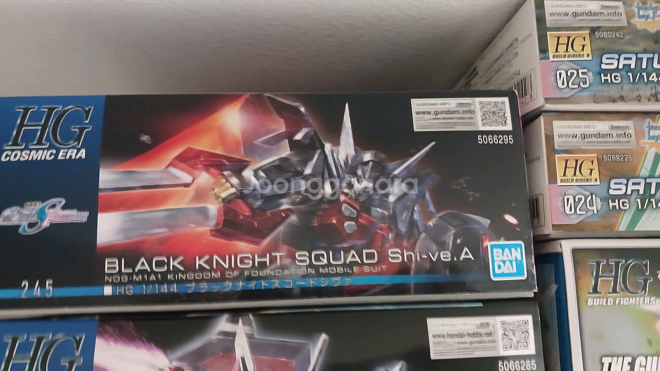 건담 프라모델 HG 블랙나이트 시바 가조립--5