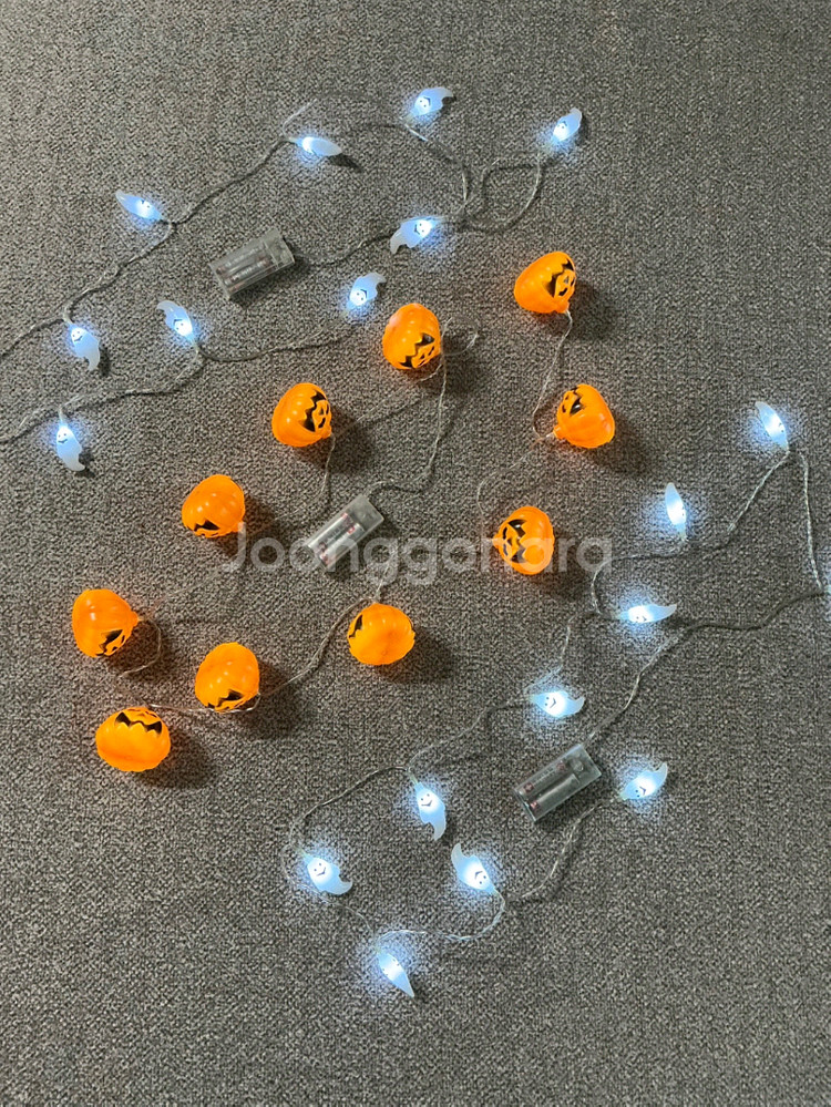 할로윈장식 유령전구 호박전구 3종 일괄--0