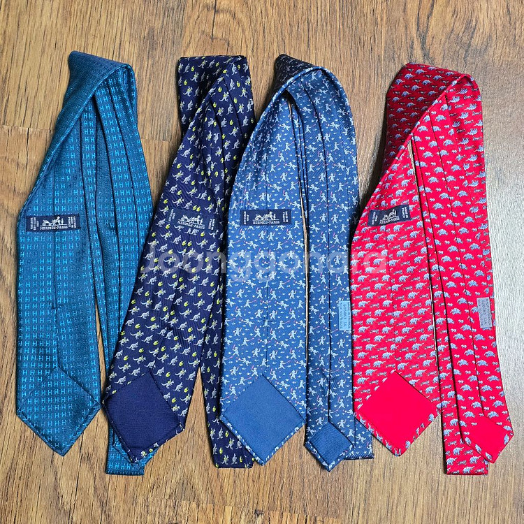 에르메스 드레익스 란스미어 페라가모 아르마니 갤럭시 등 넥타이--5