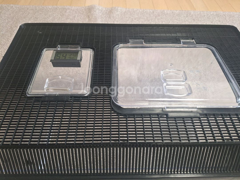 사각채집통 왕대사이즈 플라스틱 어항--1