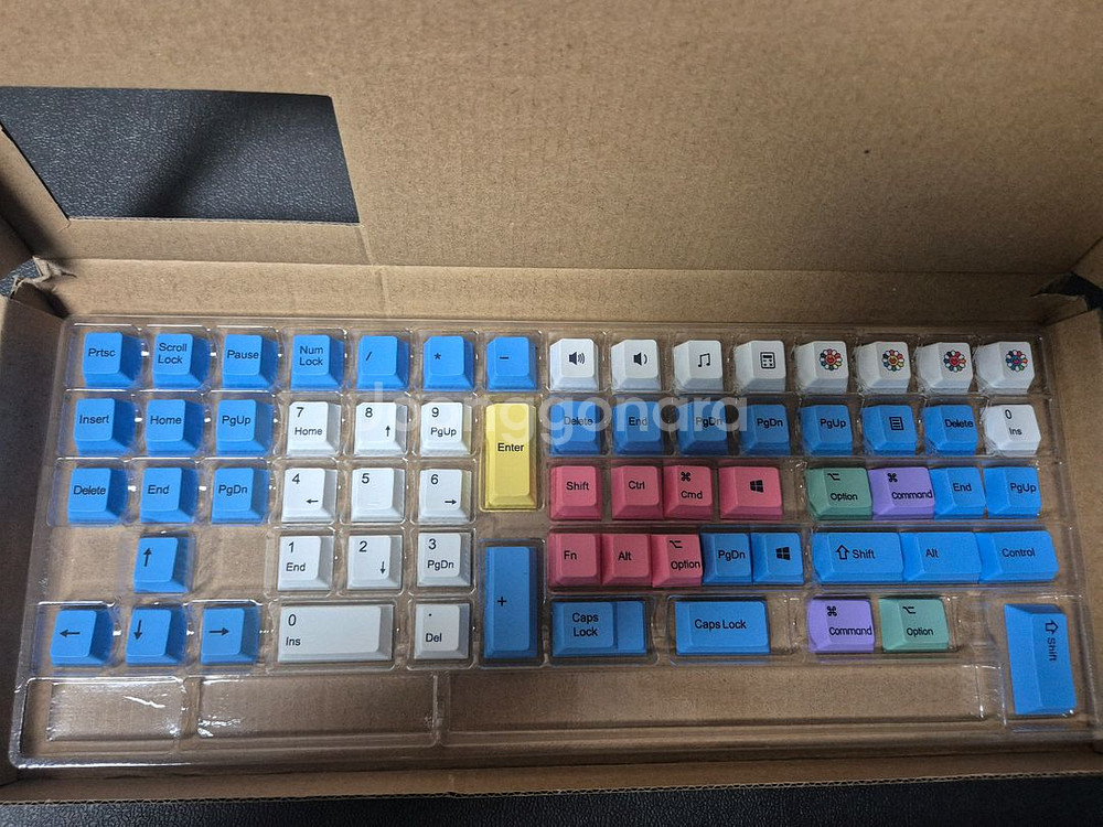 사오파오 분필 키보드 키캡 141키--1