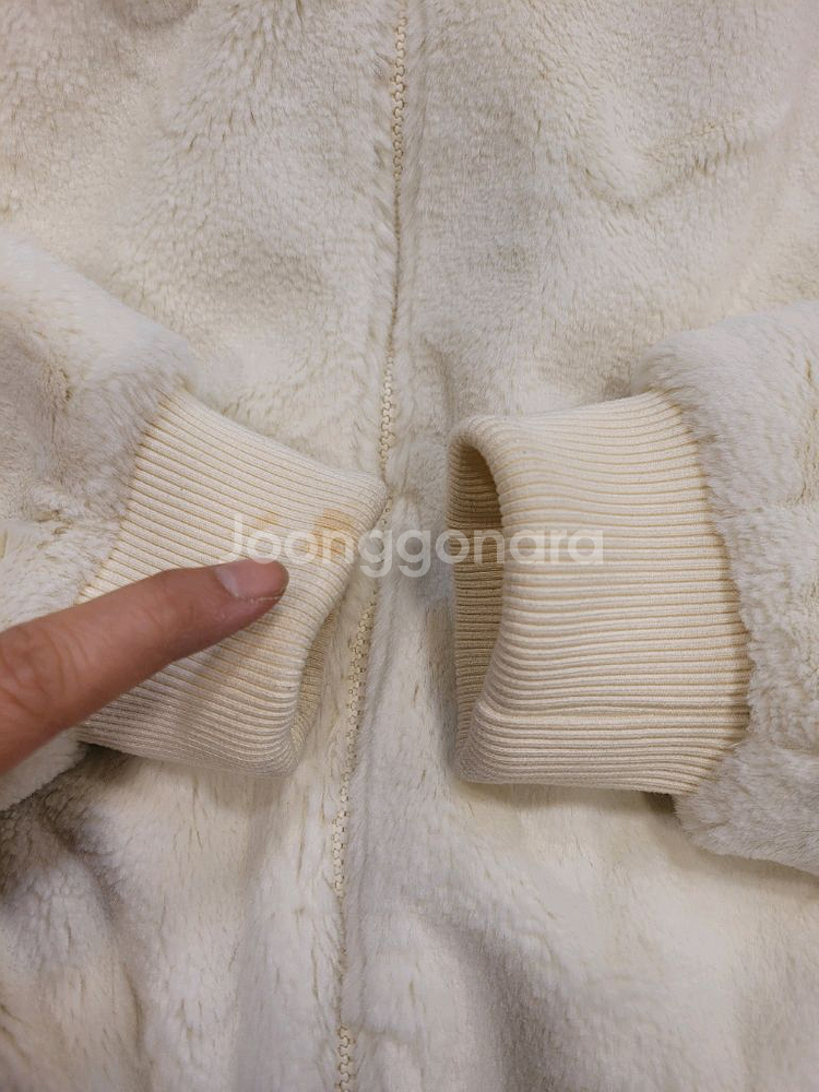 나이키 키즈 뽀글이 퍼 자켓 패딩 80 (13~14세)--7