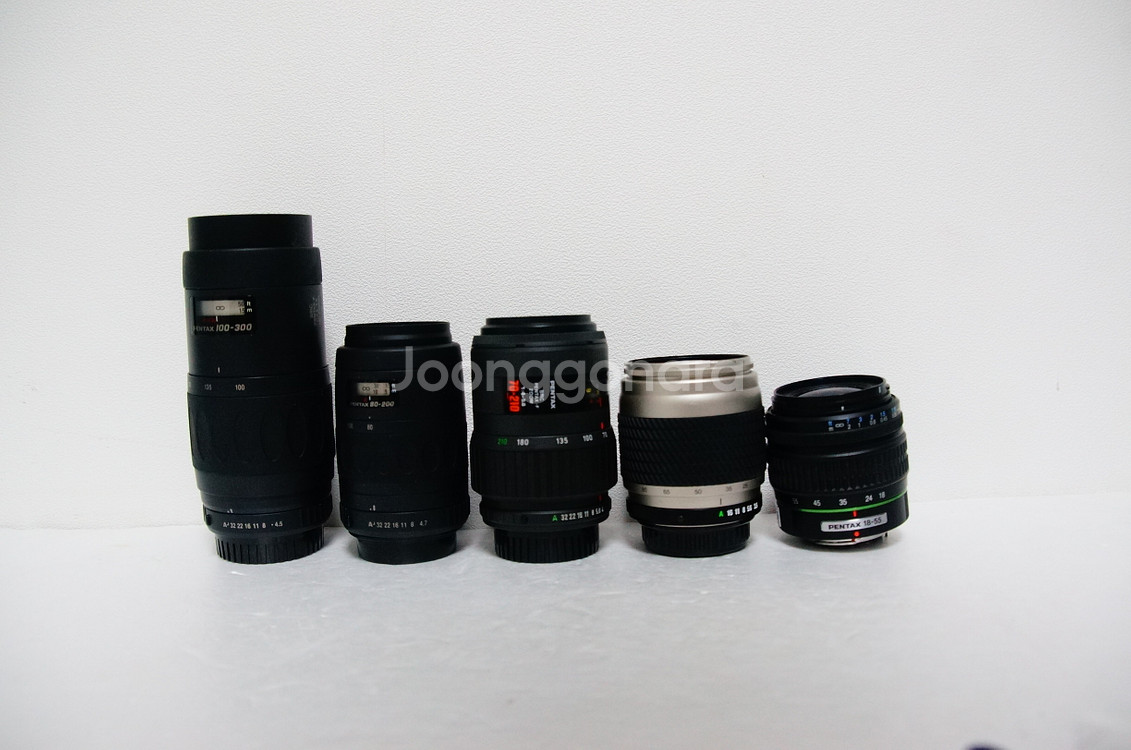 펜탄스 K마운트 렌즈 여러개 팝니다.(개당 4.5만원)--0