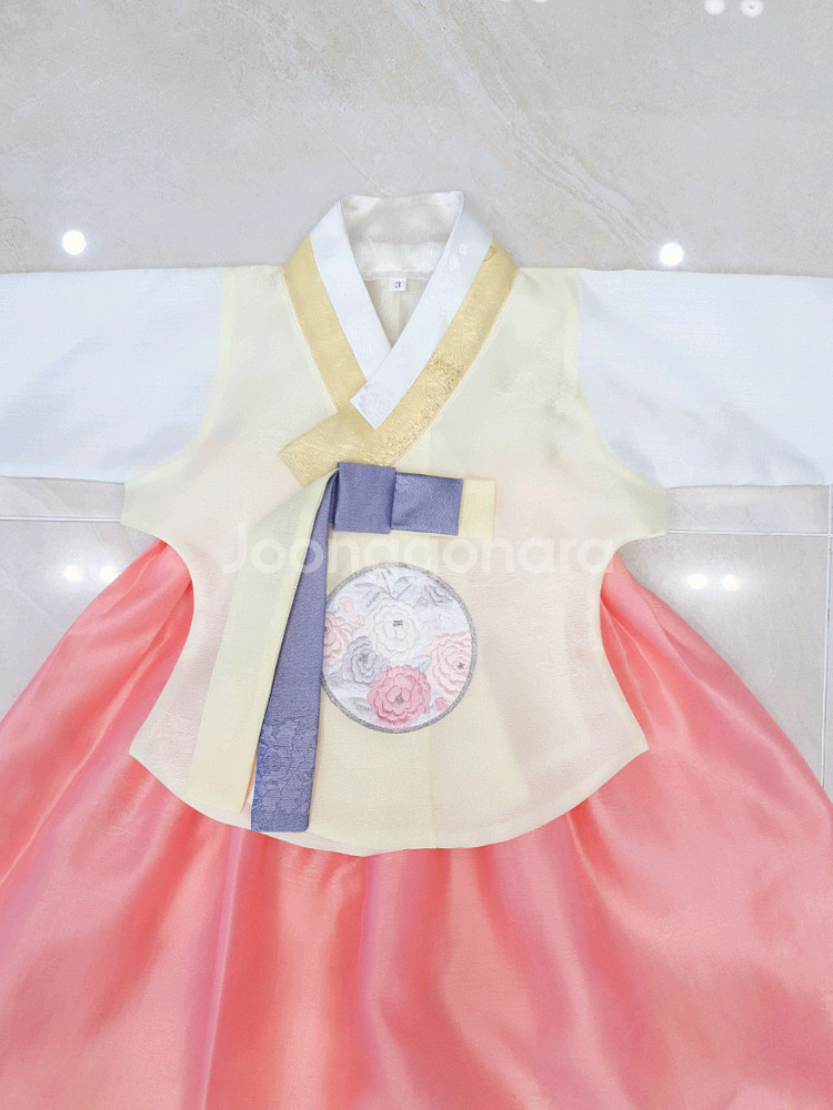 당의 여아 한복 3호--1