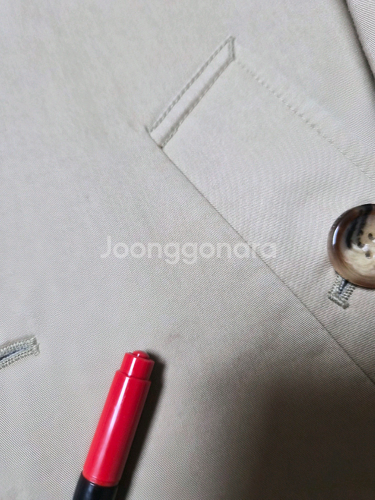 버버리 키즈 트렌치 코트 8Y--2