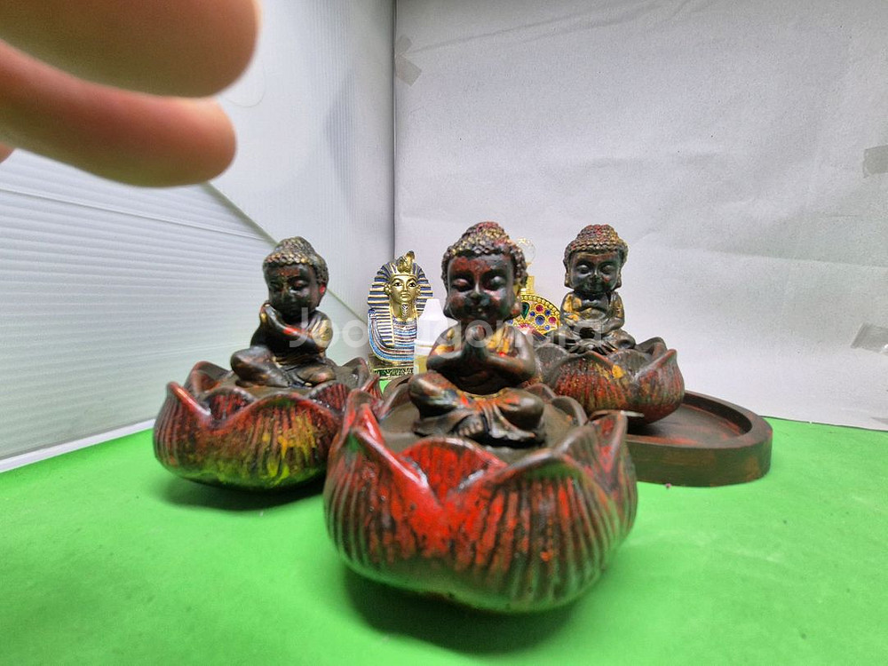 불상 캔들홀더 세트--2