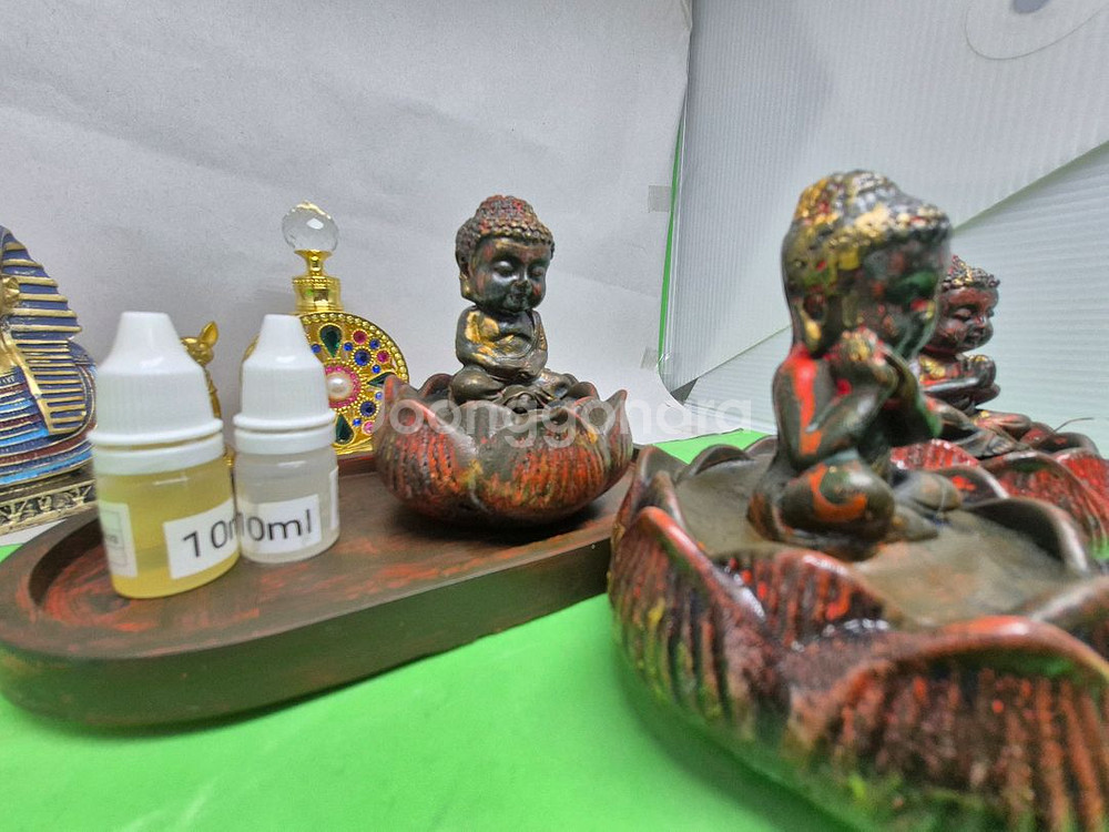 불상 캔들홀더 세트--6