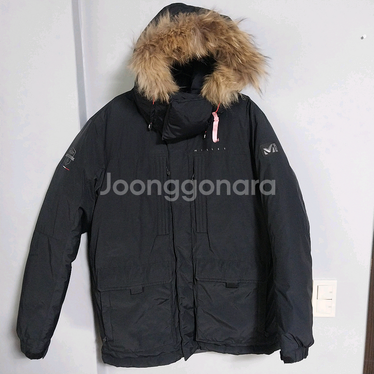 밀레 거위털 패딩 남성100--0