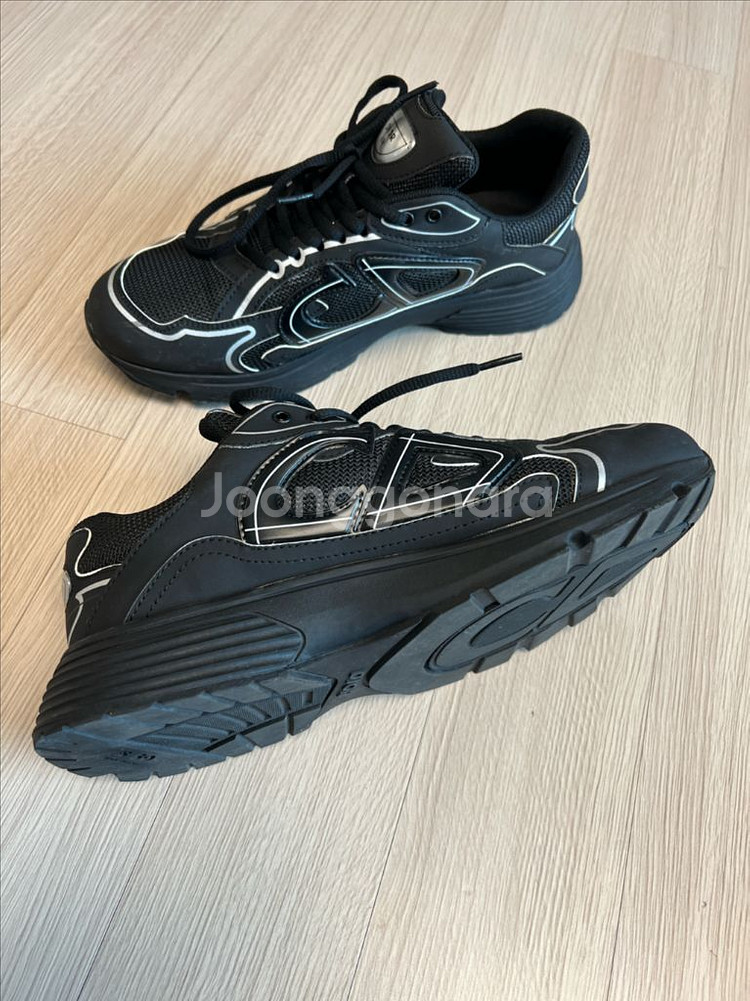 남성 디올 B30 블랙 스니커즈 팝니다.--1