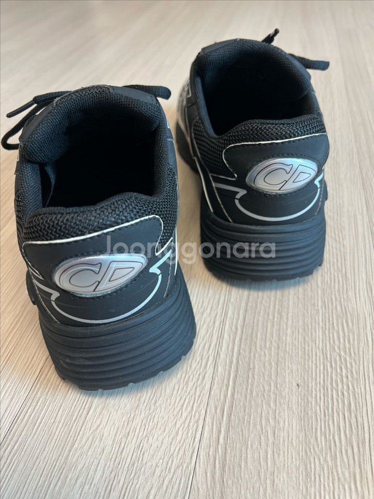 남성 디올 B30 블랙 스니커즈 팝니다.--3